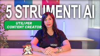 AI Strumenti per Content Creator che devi assolutamente conoscere [upl. by Enidaj]