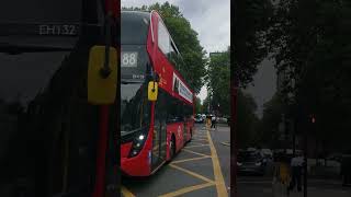 EH132 on route 88 to Clapham Common [upl. by Puritan]