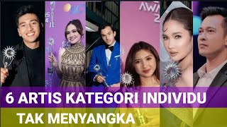 6 ARTIS DAPAT AWARD INDIVIDU TAK MENYANGKA BAKAL DAPAT HARIS VRIZAEZAGIONINOSYIFA HADJU [upl. by Maggy]