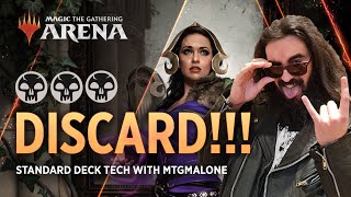 Discard  Mono  Black Midrange  Standard Deck Tech with MTG Malone  MTG Arena [upl. by Lek]