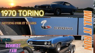 1970 TORINO COBRA 17 years off the road WILL IT RUN [upl. by Oberon]