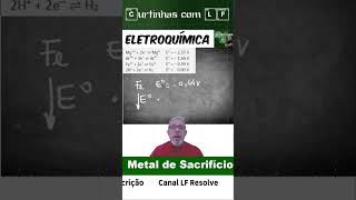 O que é Metal de Sacrifício Como escolher anodo de sacrifício química enem pilha [upl. by Oicnaneb862]