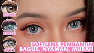 SOFTLENS PENGANTIN MURAH NYAMAN PART 1 MATAKE SEMUA WARNA [upl. by Michelsen]