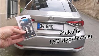 Plakalık LED Aydınlatma Uygulaması Nasıl Yapılır 2 [upl. by Cirdor]