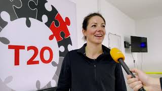 KiKa Extreme Dunya Ruiter bereidt zich voor op Ironman 703 Westfriesland [upl. by Ayarahs35]