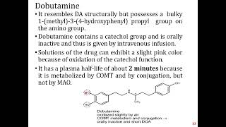 Lec 7 Sympathomimetic Agents Adrenergic Receptor Antagonists Copy [upl. by Weisbart]