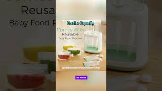 Momcozy Baby Food Maker Fast Fresh amp FussFree Purees 🥑👶Momcozy BabyFoodPrep PureePerfection [upl. by Enileda179]