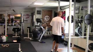 Optimal Hockey Strength Training  off ice goalie training 8 [upl. by Yeoj]