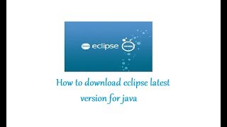 How to download eclipse for windows portable [upl. by Emsoc]