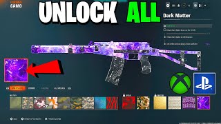 NEW UNLOCK ALL CAMOS IN BO6 100 WORKING ON XBOX  PLASYSTATION  PC [upl. by Ardnak706]