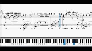 Richard Clayderman Ballade Pour Adeline  piano sheet music with fingering [upl. by Latonia]