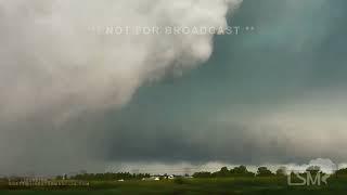 05082024 Neosho to Crane Missouri  Ominous TornadoProducing Supercell [upl. by Jo596]