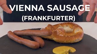 Homemade Frankfurter  Vienna Sausages  A Delicious German Classic [upl. by Asnerek]