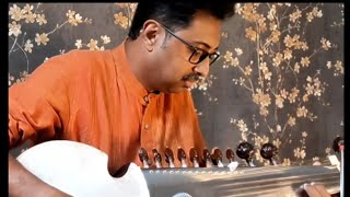 Raga Bhimpalasi  Jod on Sarod by Abhisek Lahiri [upl. by Kironde]