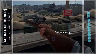 Medal of Honor  Above and Beyond VR  Intro Tutorial and the Gauntlet [upl. by Ardnas915]