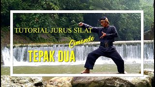 Tutorial Jurus Silat Cimande Tepak Dua Gerak Lambat Padepokan Pusaka Karuhun [upl. by Nuavahs]