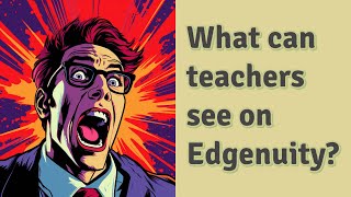 What can teachers see on Edgenuity [upl. by Snej]