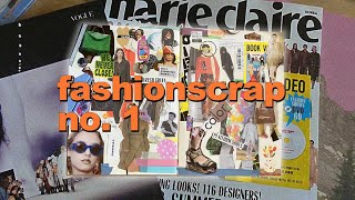 Fashion Magazine Scrap 패션 잡지 스크랩 하기  aerperta [upl. by Enihpad238]