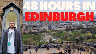 48 hours in Edinburgh  Edinburgh Food amp Drink Vlog  Motel One Royal Mile Stay [upl. by Wells]