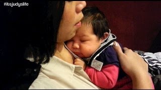 Breast Feeding in Public  November 20 2012  itsJudysLife Vlog [upl. by Joyce]