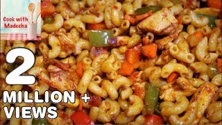 How To Make Chicken Macaroni Quick and Delicious Macaroni Recipe By Cook With Madeeha [upl. by Uball]