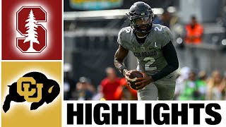 Stanford vs Colorado Highlights I College Football Week 7  2023 College Football [upl. by Dene]