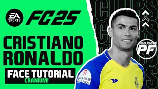 EA FC 25 CRISTIANO RONALDO FACE  Pro Clubs Face Creation  CAREER MODE  LOOKALIKE AlNassr F CR7 [upl. by Launam]