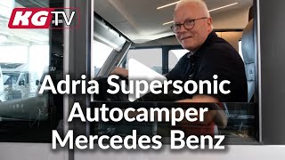 Adria Supersonic Mercedes Benz Autocamper [upl. by Bristow198]