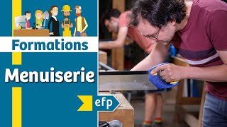 Questce que le métier de menuisier  Apprenez à travailler le bois à lefp  Bruxelles [upl. by Cristiano526]