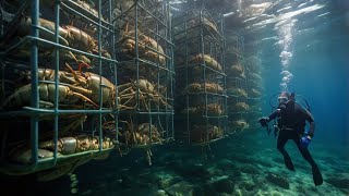 I Raised MILLIONS of Tons of Seafood in Cages and Rafts for 30 Days Heres What Happened [upl. by Paymar711]