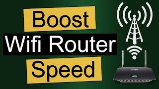 How to Speed Up WiFi Router  Want Faster Wifi   Easy Tips For Faster WifiHindi [upl. by Dnartreb335]