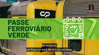 Explicador O novo Passe Ferroviário Verde [upl. by Ainnet]