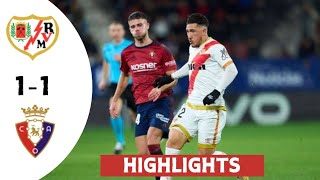 Abdul Mumin goal  Rayo Vallecano vs Osasuna 11  goal highlights  Seria A 20242025 [upl. by Heintz180]