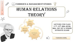 Neo Classical Theory of Management  Human Relations Theory  Elton Mayo  Lecture 8 [upl. by Lanfri61]