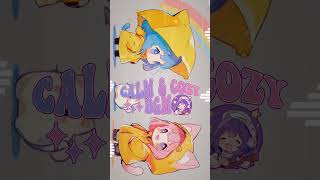 Free BGM Relaxi quot Raincoat quot  BGM kawaii songs japanese 1 hour Live Stream Chat Vlog LIve2D [upl. by Noyk]