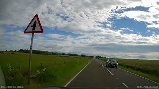 Scotland by Road  Caithness  A9  Wick to Mid Clyth [upl. by Annekim]