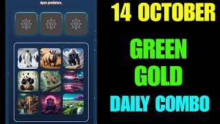 Green Gold daily combo 14 October  Green gold daily combo  Green gold combo  today Green Gold [upl. by Chadbourne77]