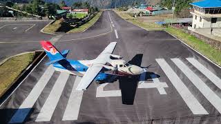 Lukla Nepal Airport  1132023 [upl. by Jessie735]