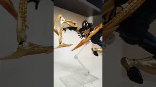 Revoltech IRON SPIDER🕷actionfigurist spiderman animation figure [upl. by Aaren]