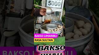 Bakso 5RIBU Rasanya Sultan Kuah Gurih amp Dagingnya Berasa 🔥🍲 [upl. by Ahsiruam]