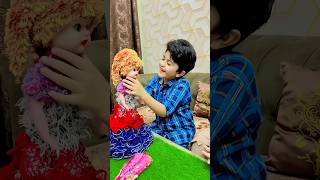 Doll k sath shadi 😃shorts shortvideo doll funny shaheerjutt [upl. by Grogan]