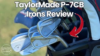 TaylorMade P 7CB Irons Review  Under 3 Minutes [upl. by Annahsad293]