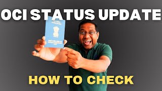 Unlocking Your OCI Status Quick Update Guide [upl. by Ecirbaf]