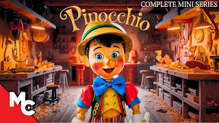 Pinocchio  Full Hallmark Movie  Classic Epic Adventure  Complete MiniSeries  Bob Hoskins [upl. by Minabe]