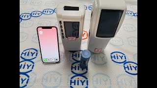 HiYi Textile Color Testing by NR110 ColorimeterNS808 SpectrophotometerColormeter Pro [upl. by Ferino98]