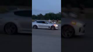 KIA STINGER VS MUSTANG SVT COBRA [upl. by Gilli]