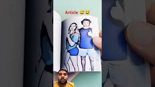 flipbook drawing artist 😀😄 painting 😅😅 youtube short video [upl. by Easter]