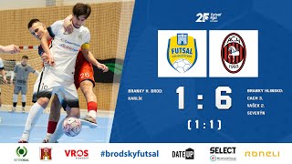 Sestřih Futsal klub Havlíčkův Brod vs Futsal AC Hlinsko [upl. by Haerle]