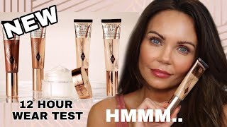 CHARLOTTE TILBURY BEAUTIFUL SKIN FOUNDATION  12 HR WEAR TEST  FIRST IMPRESSION [upl. by Delwin439]