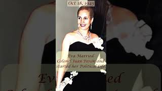 Eva Peron Metamorphosis of Her Life  Meeting History [upl. by Aitnuahs]